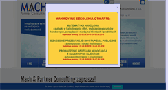Desktop Screenshot of machconsulting.pl